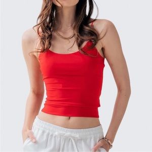 DOUBLE LAYERED UP CAMI SIZE LARGE NWT